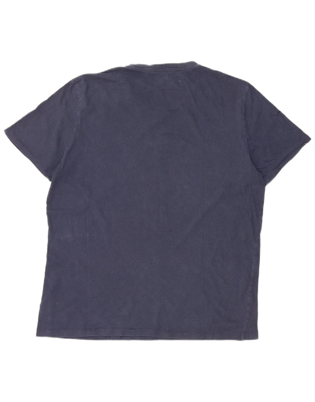T-shirt da uomo Wrangler Top grande in cotone blu navy