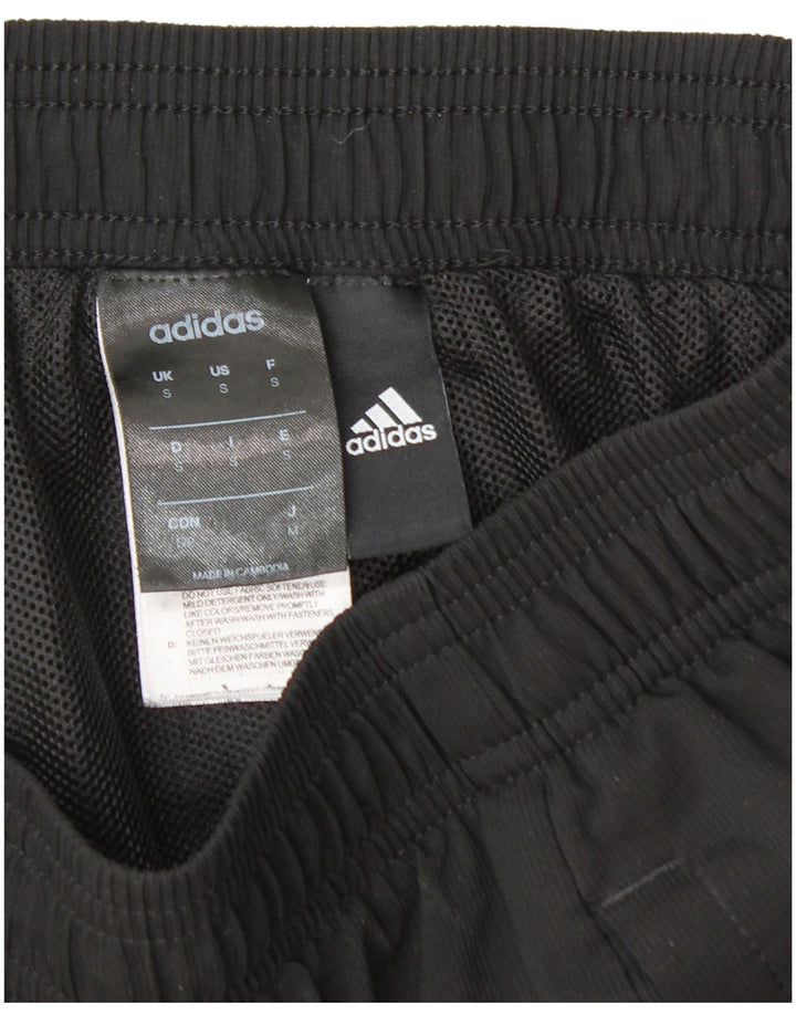 Pantaloni da tuta da uomo ADIDAS Joggers piccoli in poliestere nero