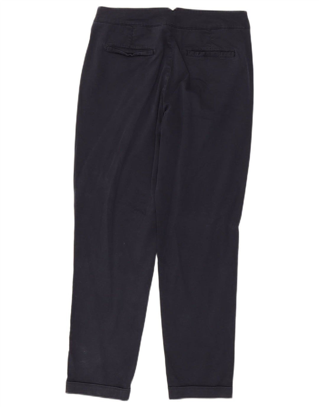 Pantaloni chino da donna MASSIMO DUTTI EU 38 Small W28 L28 Blu navy