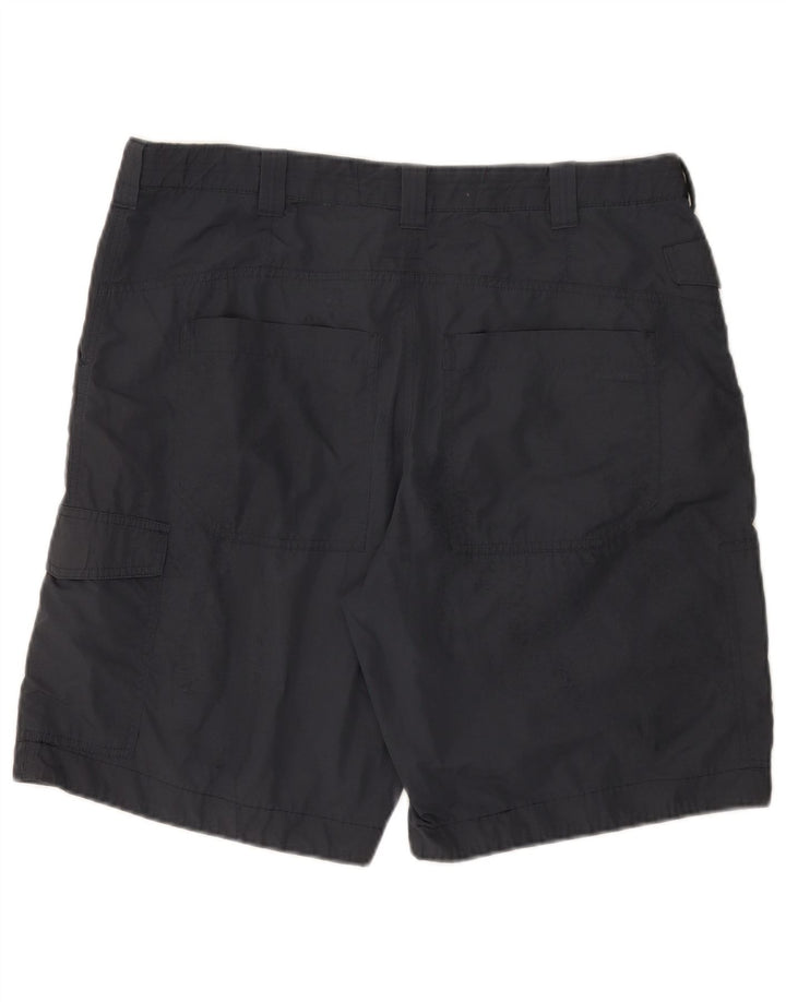 MARKS & SPENCER Pantaloncini cargo da uomo W38 XL Cotone grigio