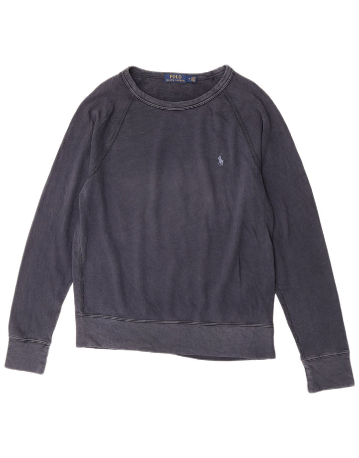 Polo Ralph Lauren Felpa da uomo in cotone medio blu navy