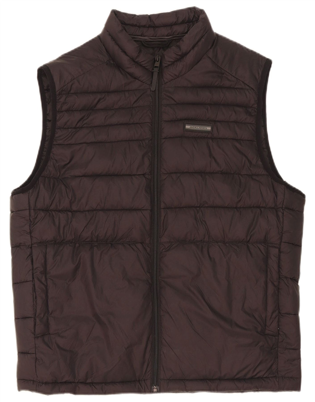 Gilet imbottito da uomo Jack & Jones UK 40 grande nylon nero