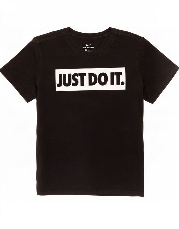 T-shirt grafica da uomo Nike Top XL in cotone nero
