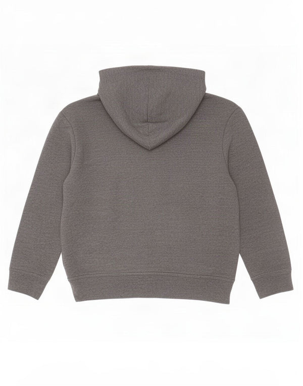 Maglione con cappuccio grafico Dkny per ragazzi 2-3 anni in cotone chiazzato grigio