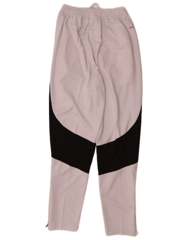 Pantaloni della tuta da donna Adidas Juventus UK 14 Large White Colourblock