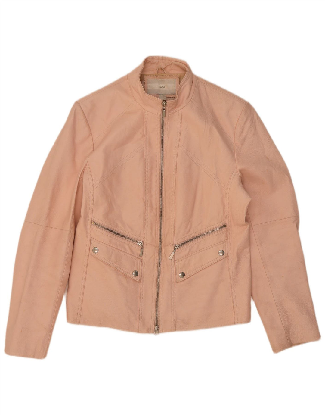 Giacca in pelle da donna TCM UK 14/16 grande rosa