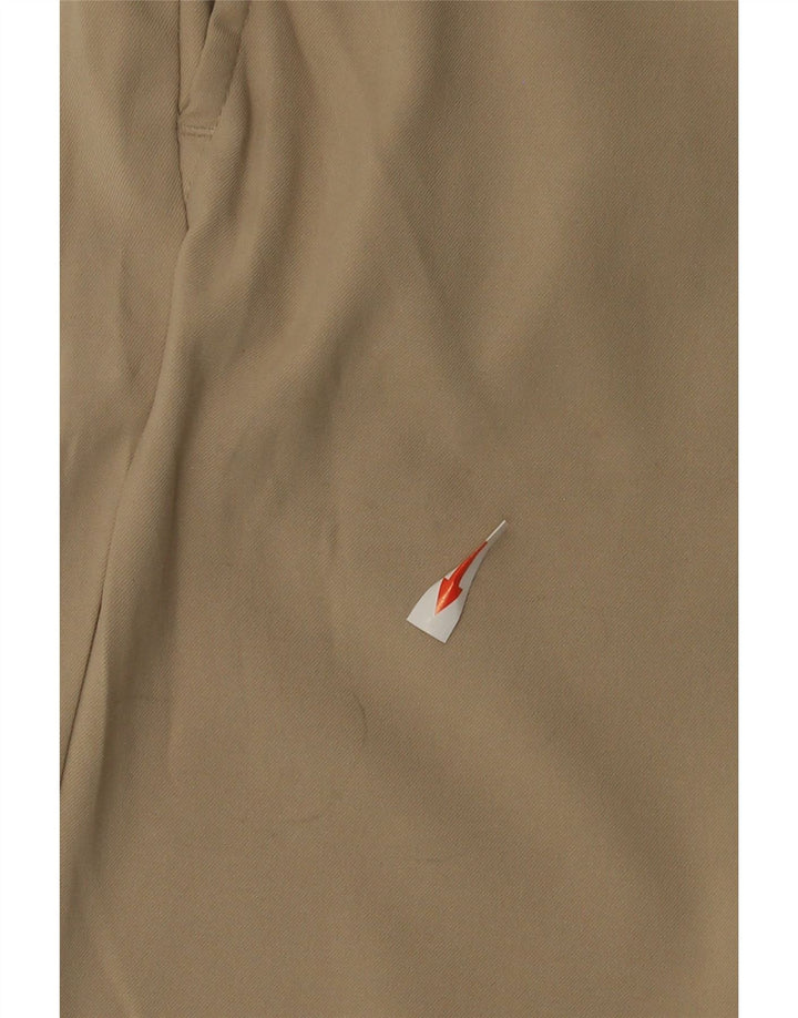 Pantaloncini chino da uomo Izod W34 Large Beige Poliestere