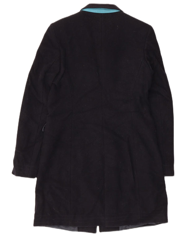 Cappotto da donna Superdry UK 2 2XS Lana blu navy