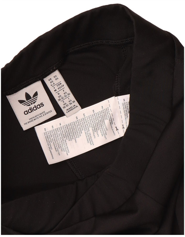 Leggings Adidas da donna UK 4/6 XS poliestere nero