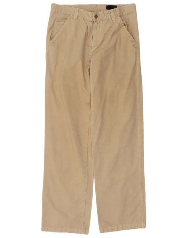 Pantaloni casual dritti da uomo Gas W36 L34 in cotone beige