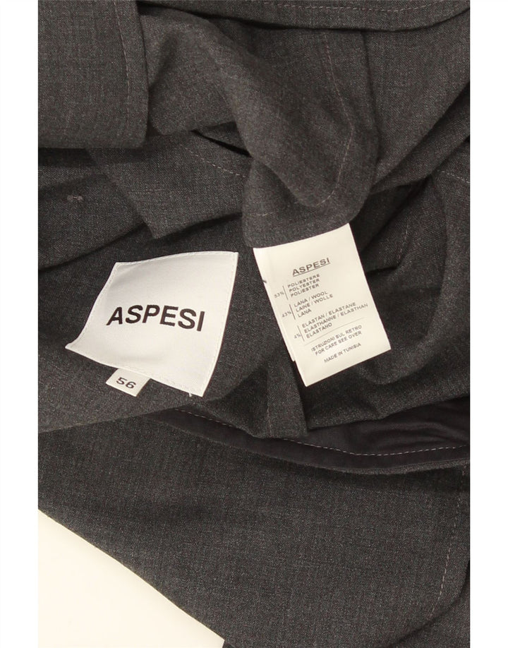 Giacca Blazer da Uomo a 3 Bottoni Aspesi IT 56 3XL Poliestere Grigio