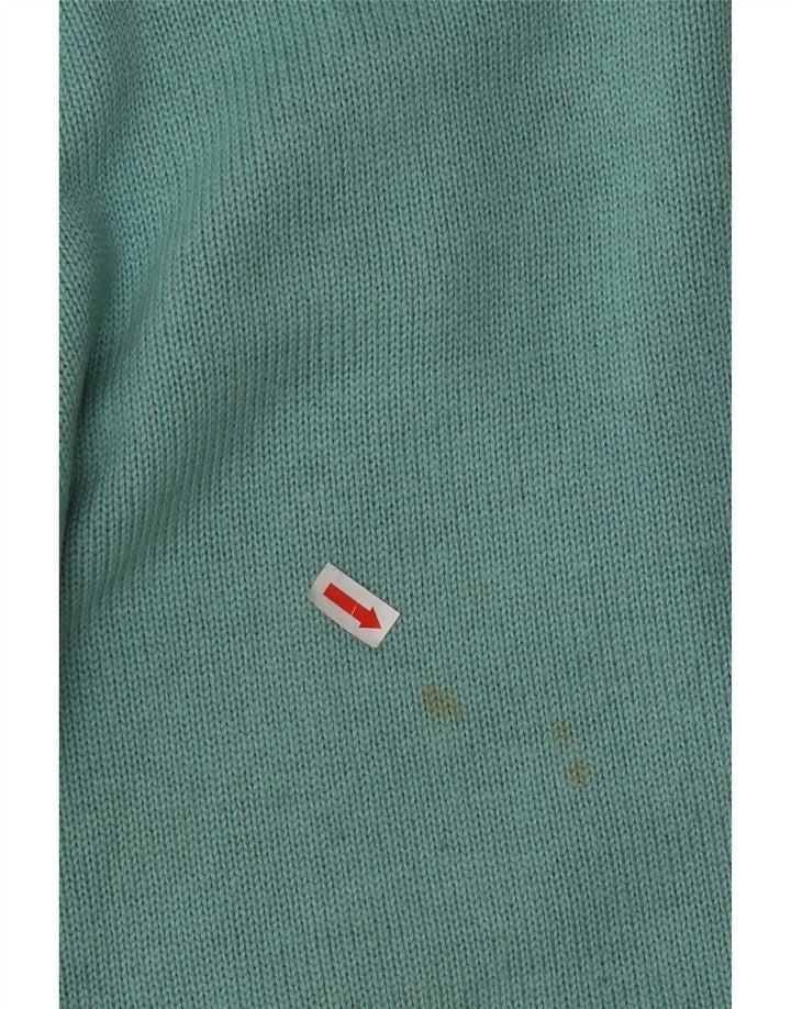 Maglione maglione con zip da uomo Calvin Klein 2XL cotone blu