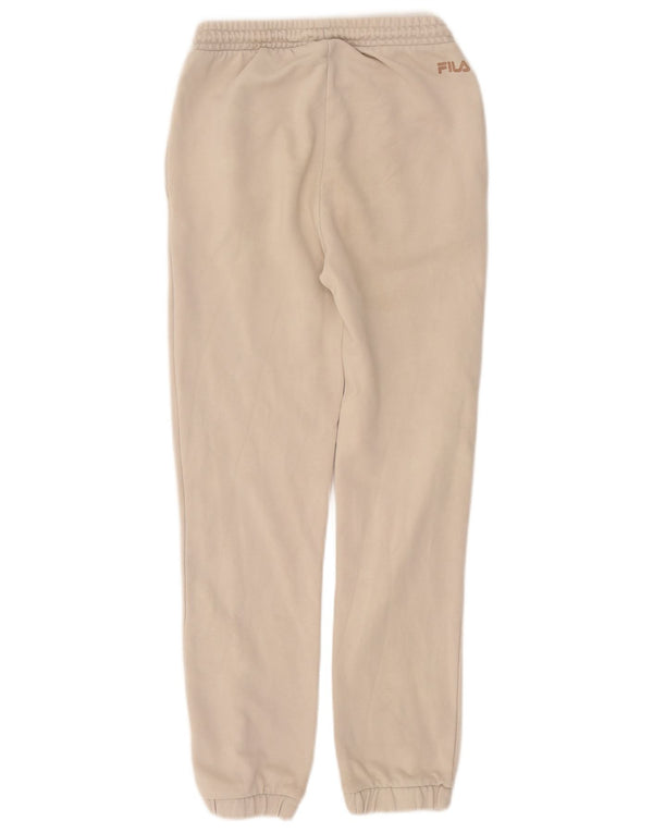 Pantaloni da tuta grafica per ragazze Fila Joggers 13-14 anni in cotone beige