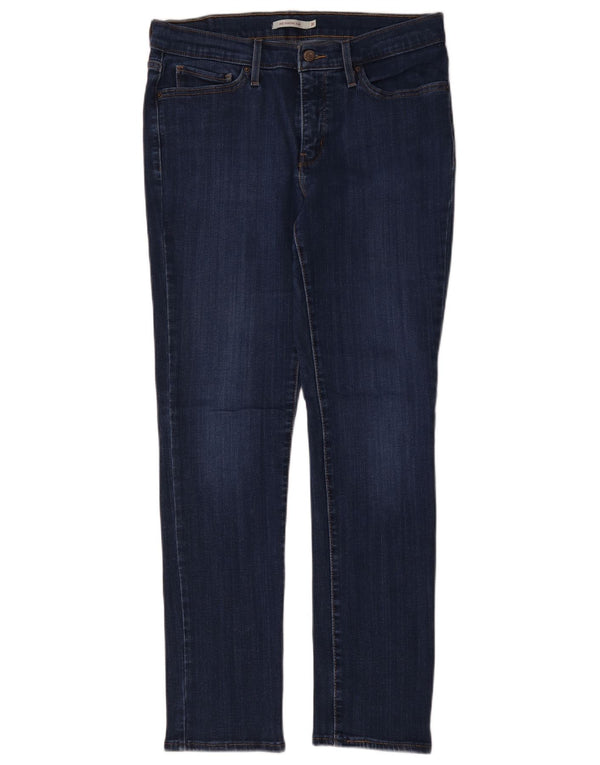 Levi's Donna 312 Shaping Slim Jeans W31 L31 Blu Navy