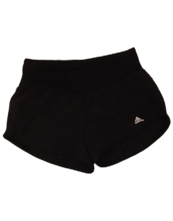 Pantaloncini sportivi Adidas da donna UK 10 piccoli poliestere nero