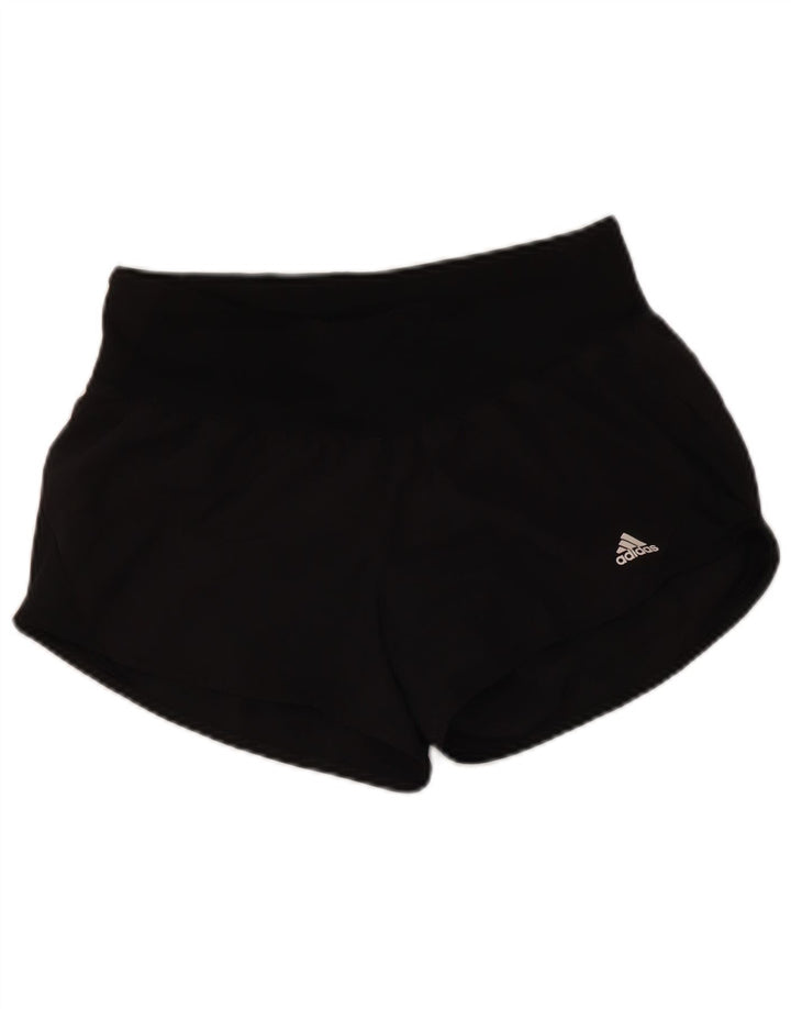 Pantaloncini sportivi Adidas da donna UK 10 piccoli poliestere nero