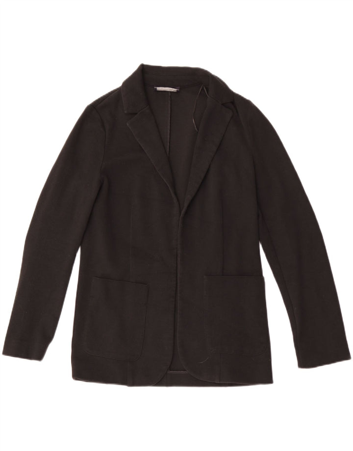 Giacca Open Blazer da donna Marks & Spencer UK 6 XS poliestere nero