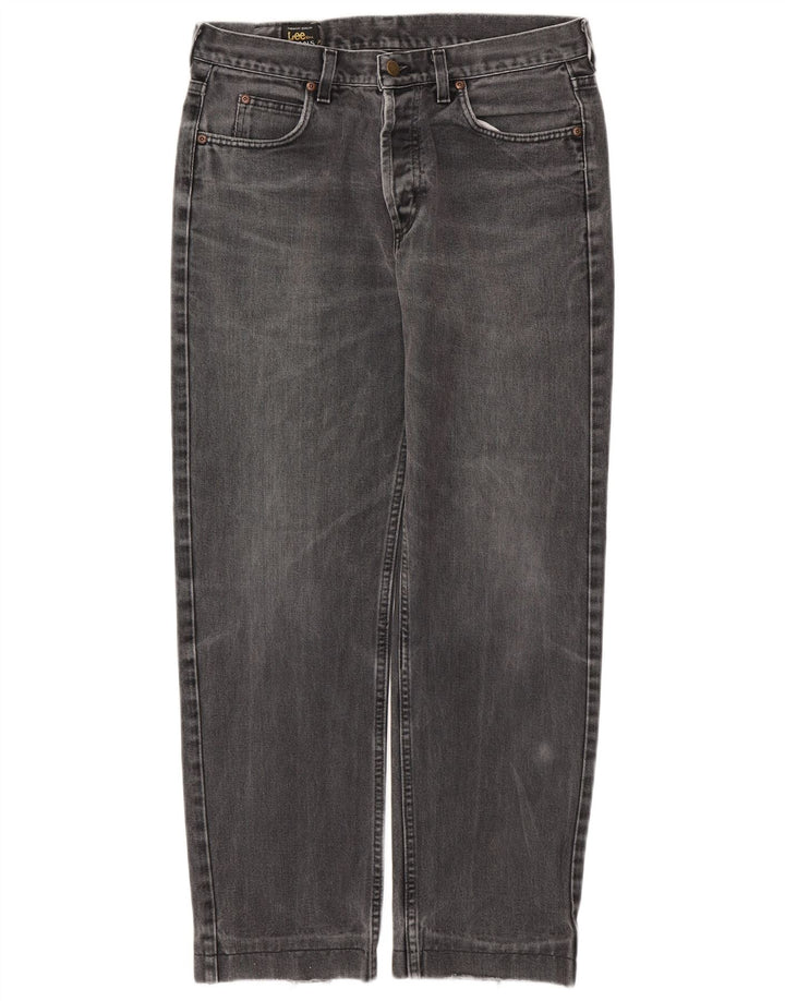 Jeans dritti Chicago da uomo LEE W33 L29 cotone grigio