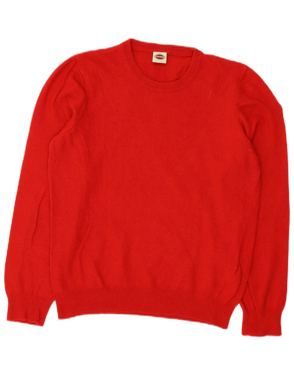 Maglione maglione girocollo da uomo Colmar rosso medio in lana