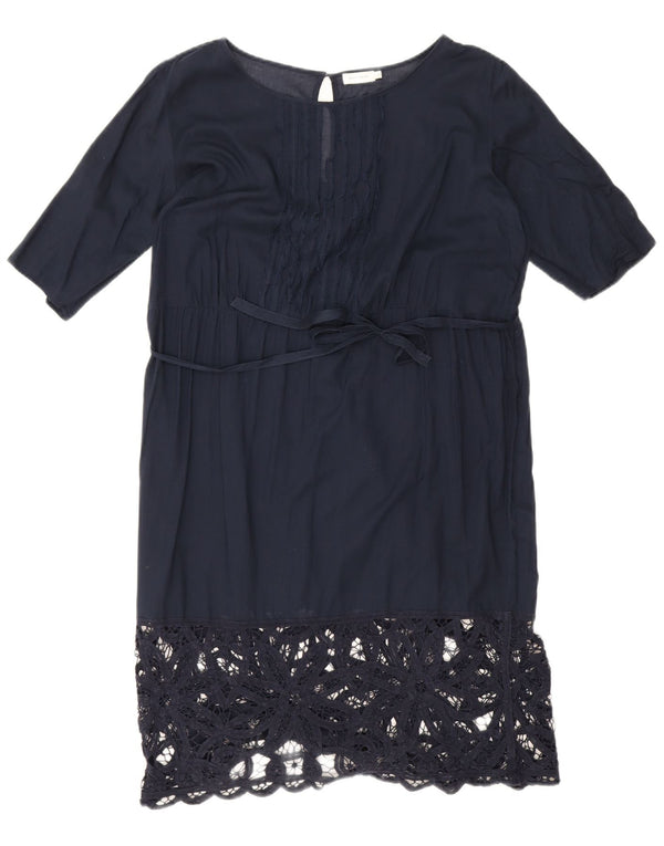 Abito a trapezio da donna Henry Cottons IT 46 Large Blu Navy
