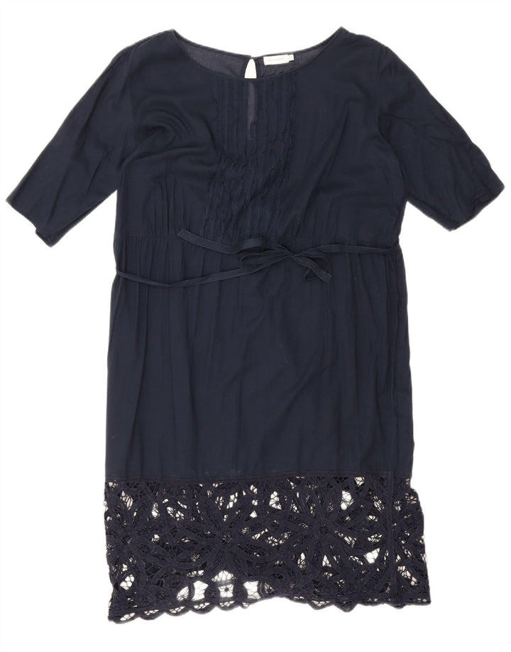 Abito a trapezio da donna Henry Cottons IT 46 Large Blu Navy