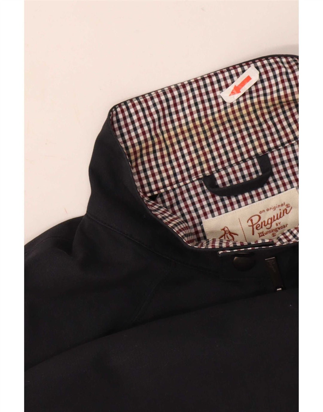 Giubbotto bomber da uomo Penguin UK 40 grande cotone blu navy