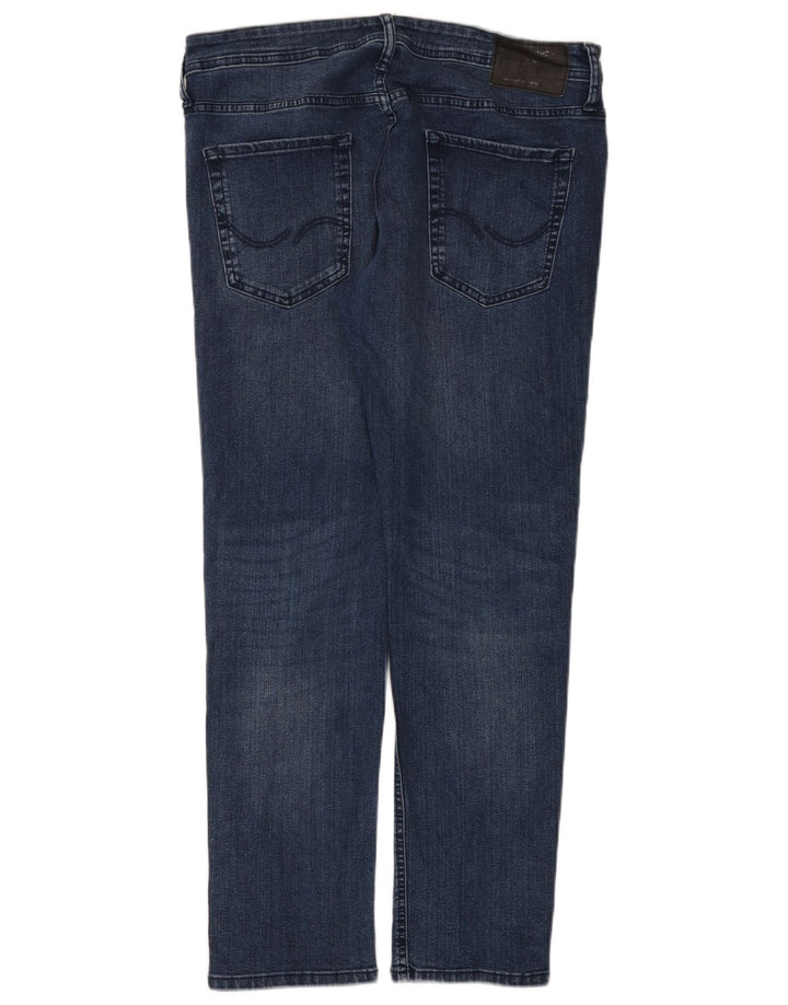 Jeans slim da uomo Jack & Jones W34 L30 cotone blu navy