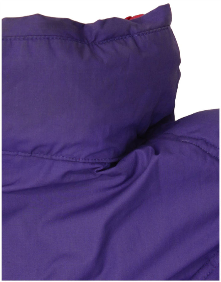 DIADORA Giacca imbottita oversize reversibile da uomo UK 42 XL Poliestere rosso