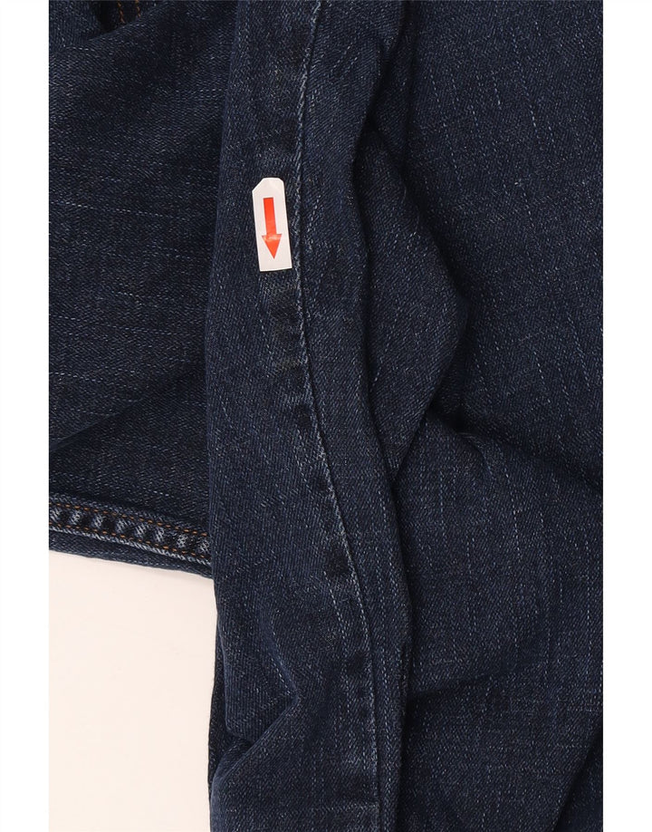 Jeans Wrangler Texas Slim da uomo W36 L30 in cotone blu navy