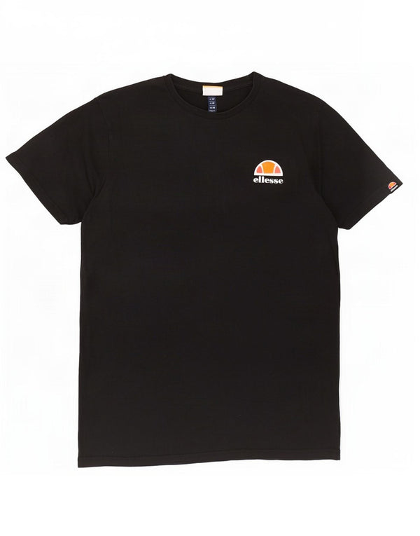T-shirt da uomo Ellesse Top media nera