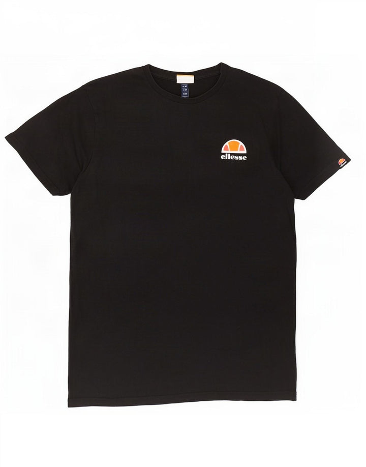 T-shirt da uomo Ellesse Top media nera