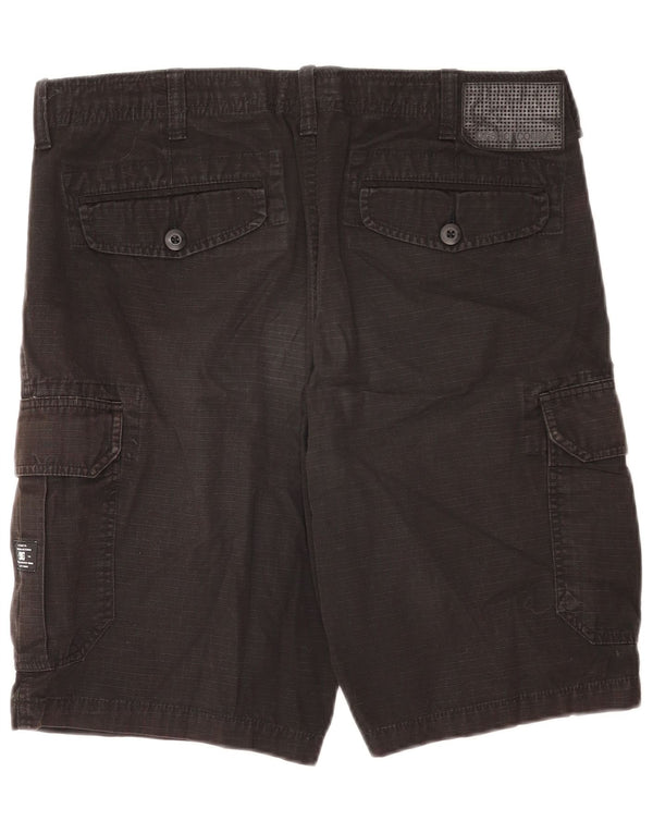 Pantaloncini cargo DC da uomo dalla vestibilità comoda W33 cotone nero medio