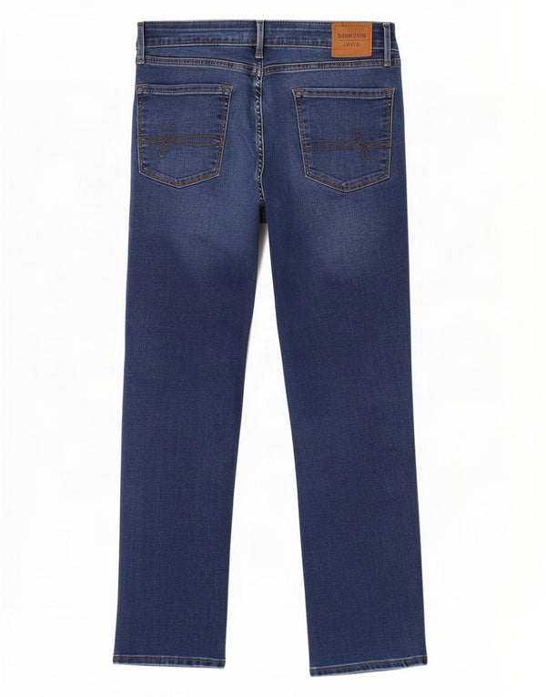 Jeans dritti a vita alta Denizen da donna Levi's US 10 Large W30 L27 Blu
