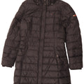 Cappotto imbottito da donna Tommy Hilfiger UK 16 grande poliestere nero