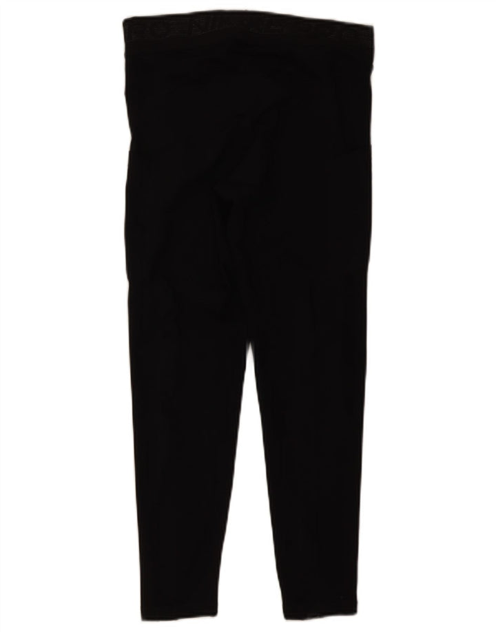 Leggings corti Nike da donna UK 14 poliestere nero medio