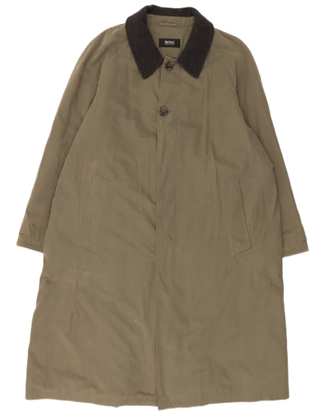 Cappotto da donna Hugo Boss EU 54 2XL cotone kaki