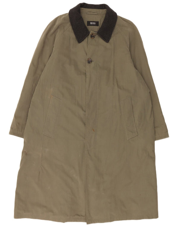 Cappotto da donna Hugo Boss EU 54 2XL cotone kaki
