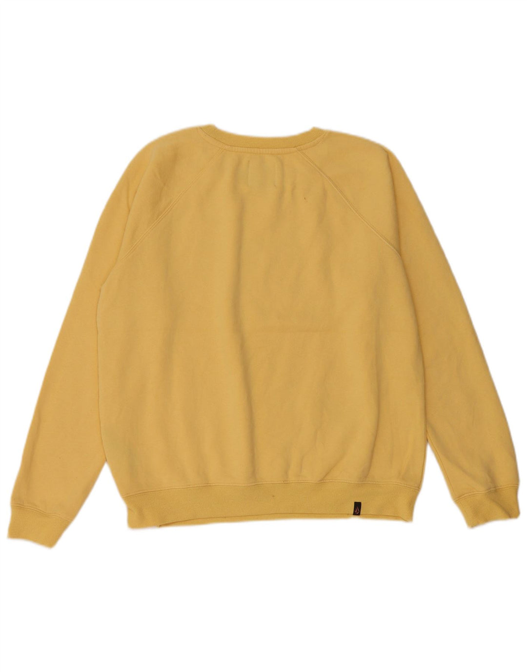Felpa oversize con grafica da donna Volcom US 4/6 Small Giallo