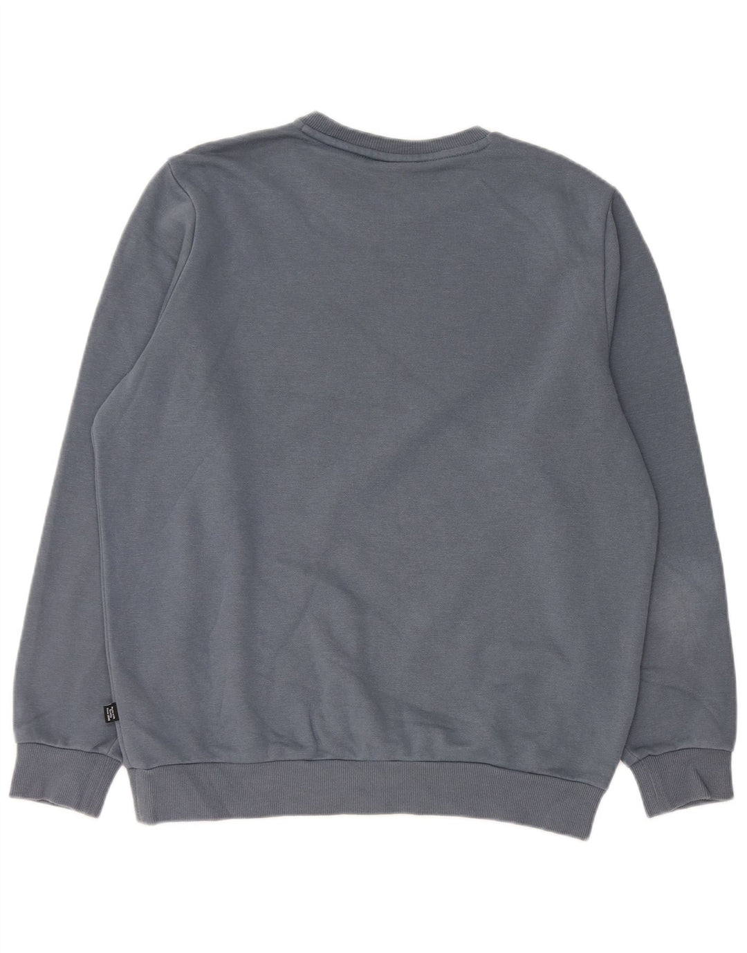 Felpa PUMA da uomo in cotone grigio medio