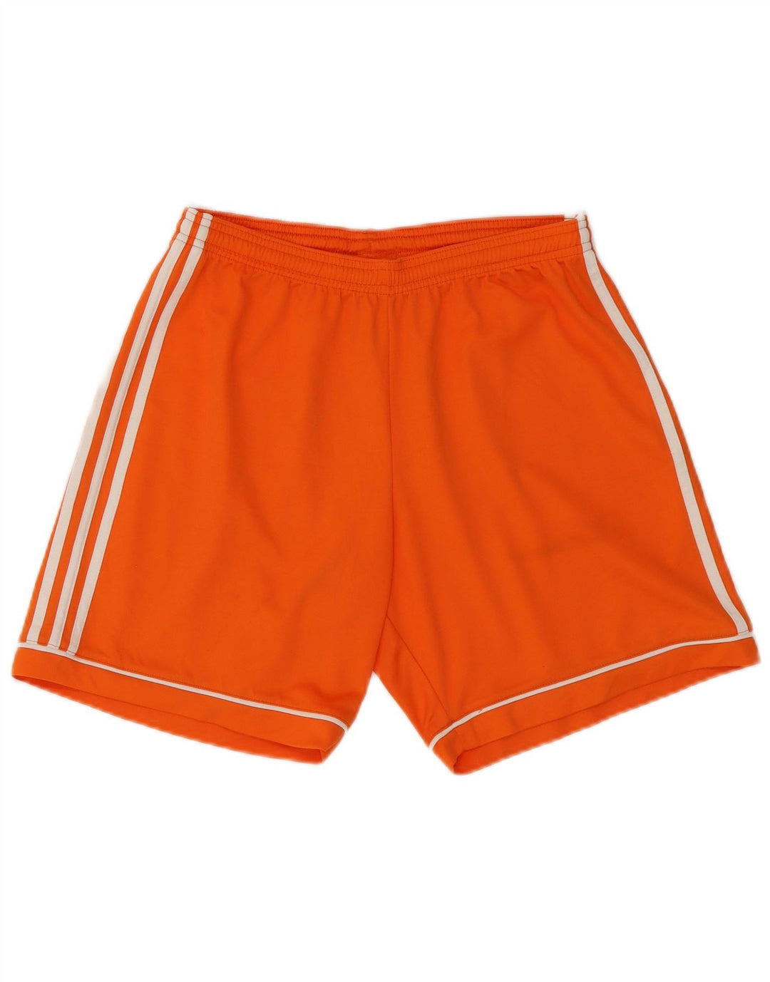 Pantaloncini sportivi Adidas Climalite da uomo in poliestere arancione medio