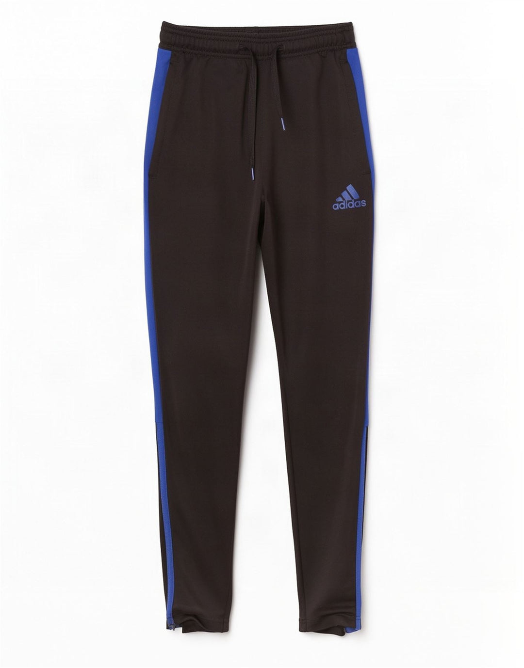 Pantaloni da tuta Adidas Aeroready da uomo piccoli in poliestere color block nero