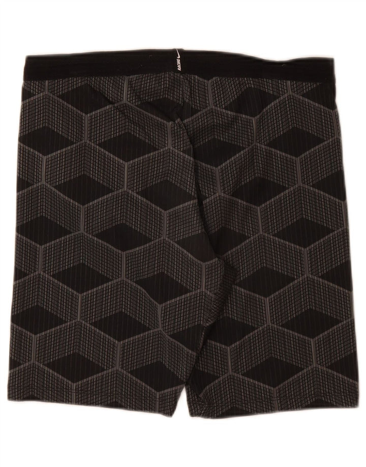 Pantaloncini sportivi Nike da uomo grandi grigi geometrici
