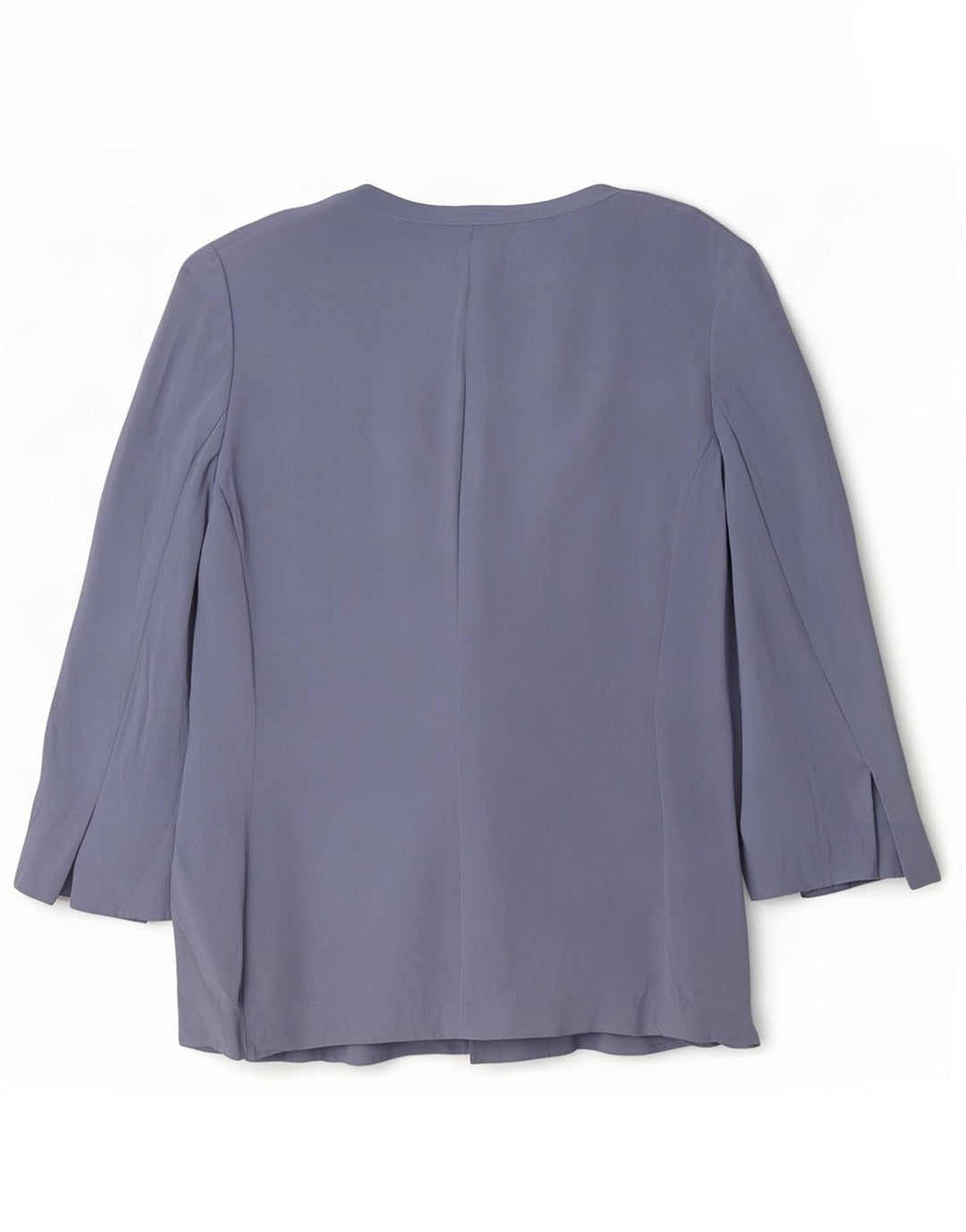 Top cardigan da donna Luisa Spagnoli UK 14 seta blu medio