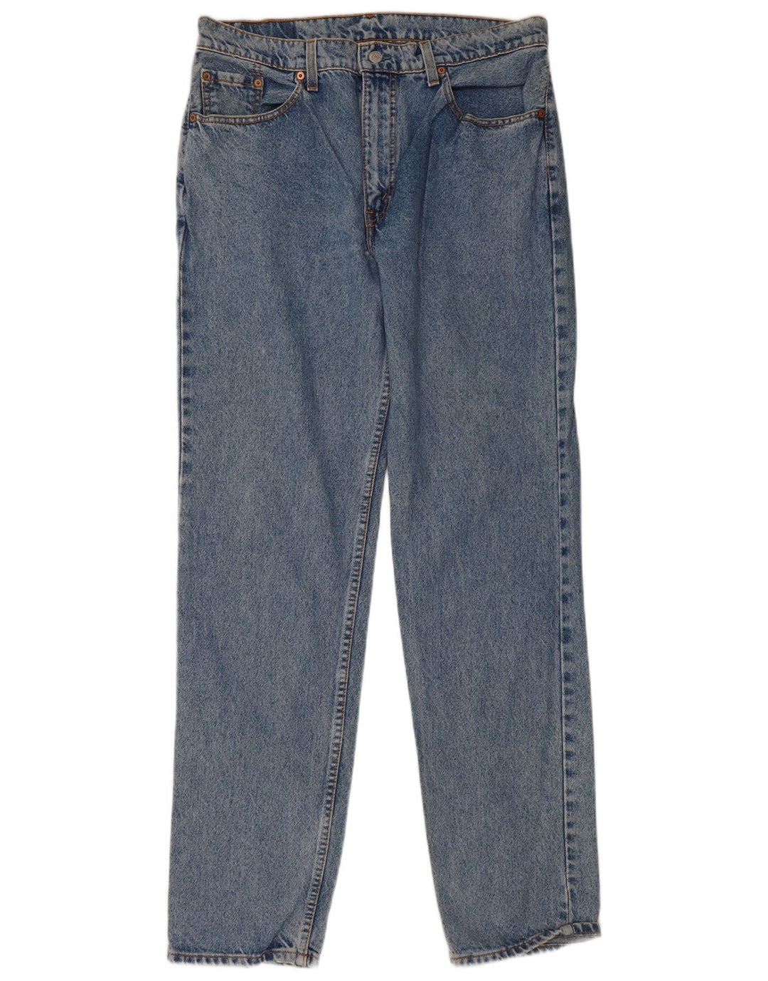 Levi's Uomo 504 Jeans dritti W36 L34 Cotone Blu