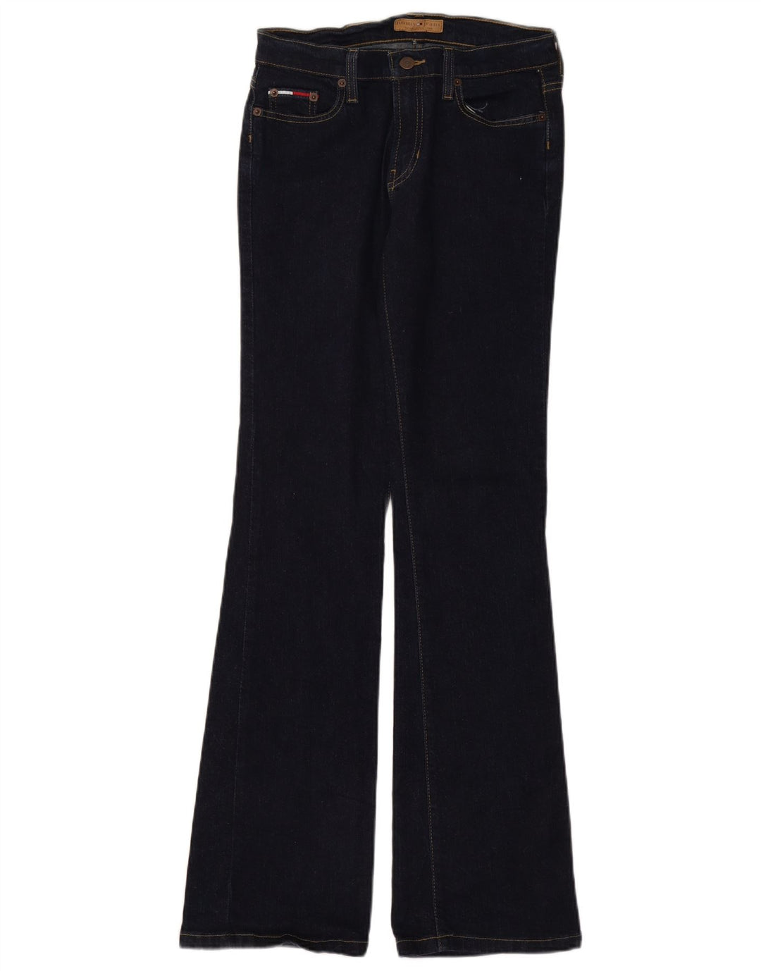 Jeans bootcut da donna Tommy Hilfiger W30 L34 cotone blu navy