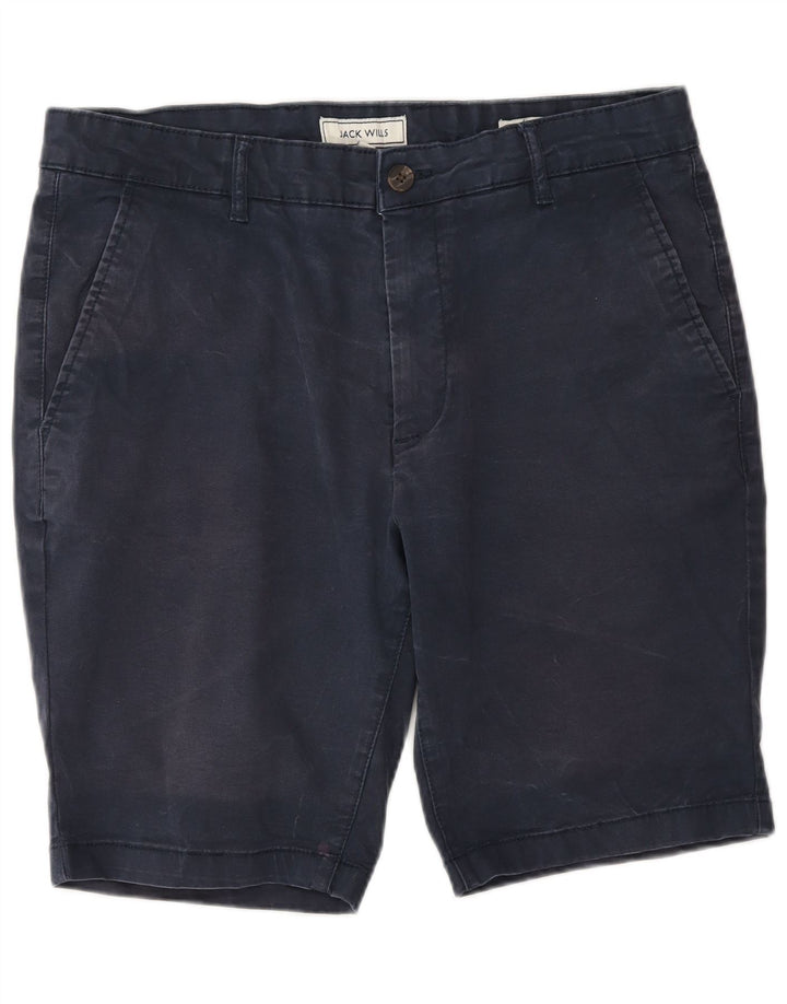 Pantaloncini chino da uomo Jack Wills W34 grande cotone blu navy