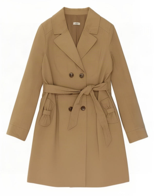 Trench Donna Liu Jo Rebelqueen IT 46 Large Cotone Beige