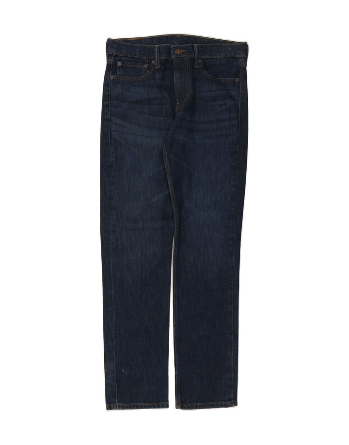 LEVI'S Mens 511 Slim Jeans W32 L32 Navy Blue Cotton Vintage Levi's and Second-Hand Levi's from Messina Hembry 