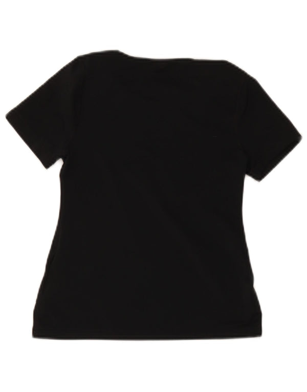 T-shirt grafica Nike Dri Fit per ragazze, 8-9 anni, piccola, in poliestere nero