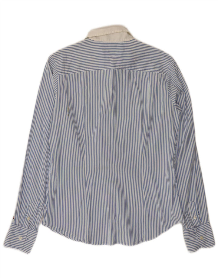 Camicia da donna Tommy Hilfiger US 8 a righe blu medio